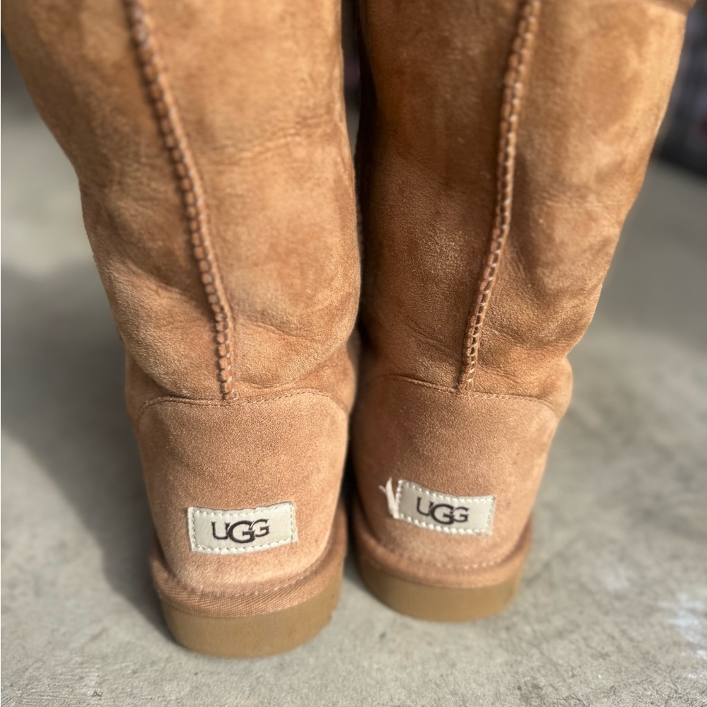 UGG Chestnut Suede Boots